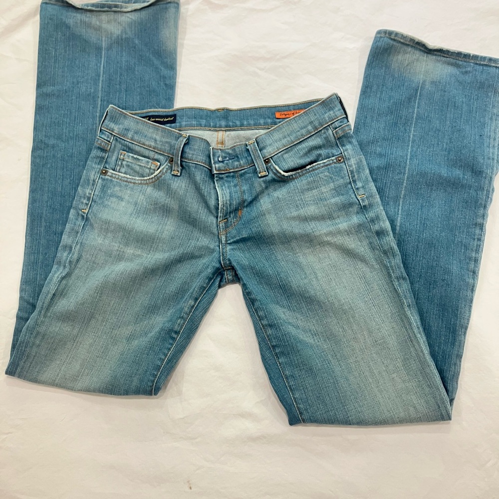Citizens Of Humanity Sky Blue Boot Cut Jeans